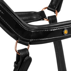 Licol en cuir Rose Gold Equestro