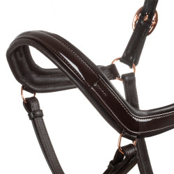 Licol en cuir Rose Gold Equestro