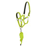Licol nylon réfléchissant avec longe Uke