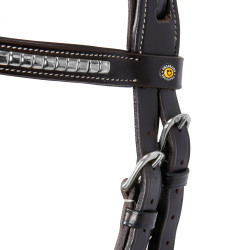 Bridon anglais en cuir Clincher Equestro