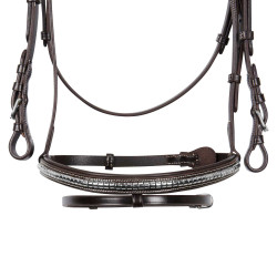 Bridon anglais en cuir Clincher Equestro