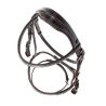 Bridon anglais en cuir clincher Equestro