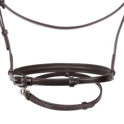 Bridon anglais en cuir clincher Equestro