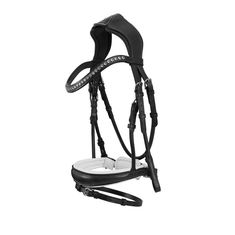 Bridon cuir rond Poesia Acavallo