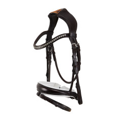 Bridon cuir rond Poesia Acavallo