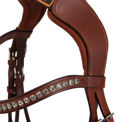 Bridon cuir rond Poesia Acavallo