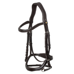 Bridon anatomique en cuir Equestro