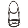 Bridon anatomique en cuir Equestro