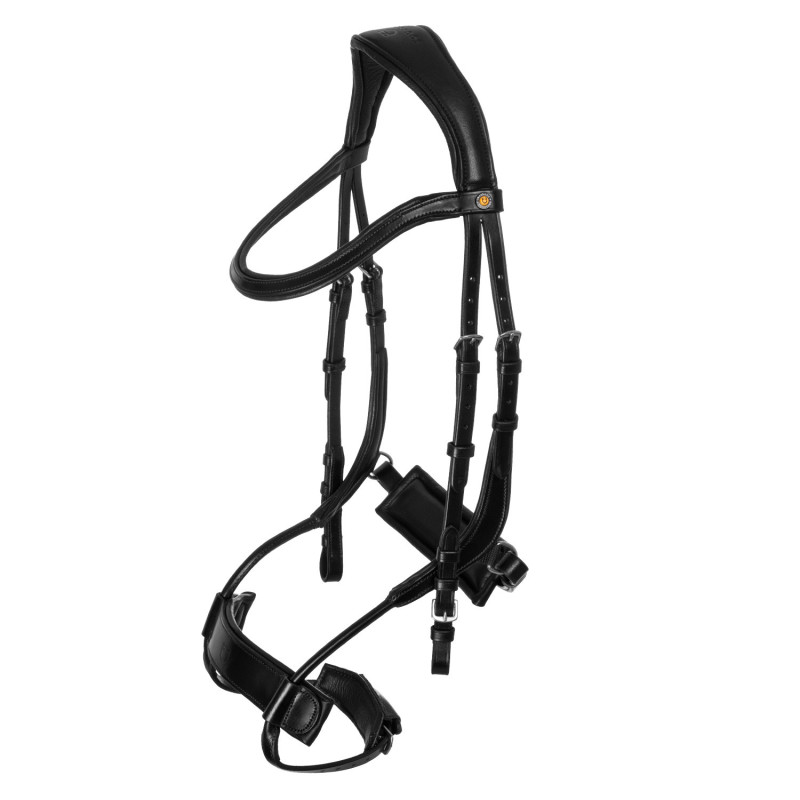 Bridon anatomique en cuir Comfitec Equestro