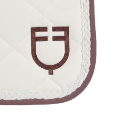 Tapis de selle dressage à corde tressée