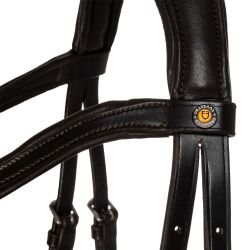 Bridon anatomique en cuir Comfitec Equestro