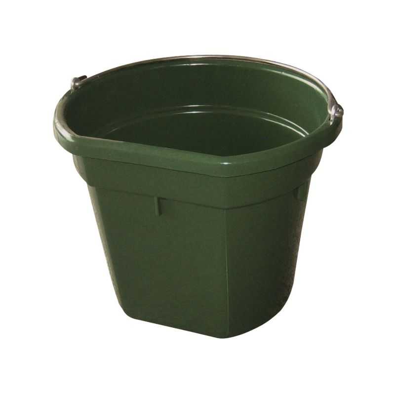 Seau plastique avec rebord