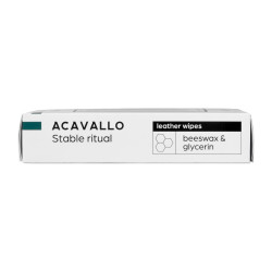 Lingettes cuir à la cire d’abeille Care Line Acavallo