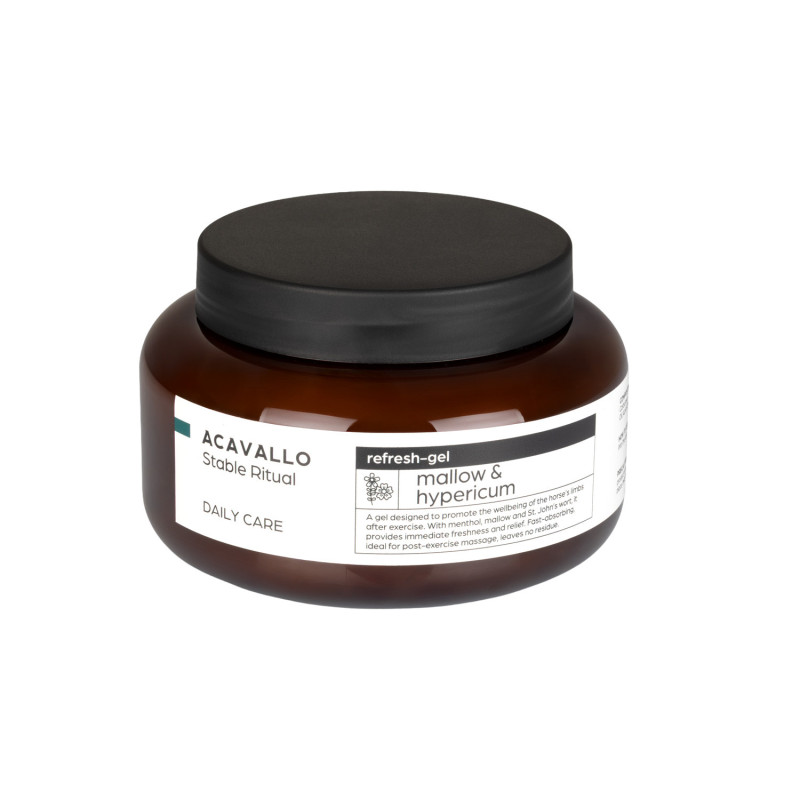 Gel rafraîchissant avec mauve et millepertuis Care Line Acavallo