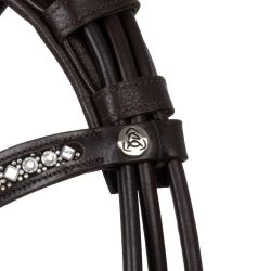 Bridon en cuir Iris Acavallo