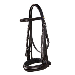 Bride en cuir pull-back Equestro
