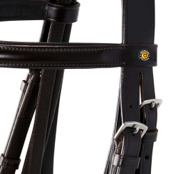 Bride en cuir pull-back Equestro
