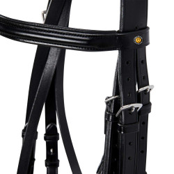 Bride en cuir pull-back Equestro