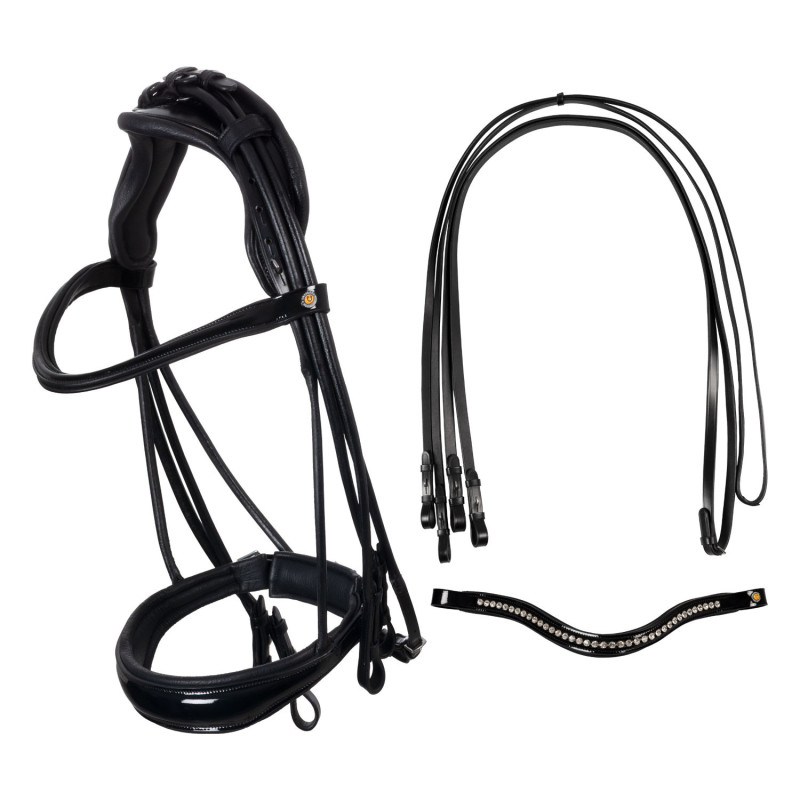 Bride en cuir anatomique Equestro