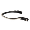 Frontal en cuir avec cristaux carrés Acavallo