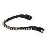 Frontal en cuir avec cristaux étoile Acavallo