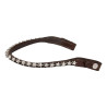 Frontal en cuir avec cristaux étoile Acavallo