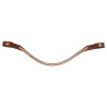 Frontal en cuir avec cristaux ovales Acavallo