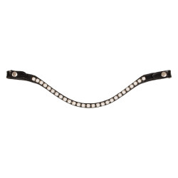Frontal en cuir avec perles Acavallo