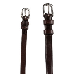 Muserolle combinée en cuir et corde Acavallo