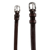 Muserolle combinée en cuir et corde Acavallo
