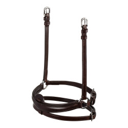 Muserolle combinée en cuir Acavallo