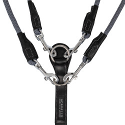Gogue en cuir et nylon Acavallo