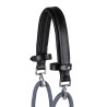 Gogue en cuir et nylon Acavallo