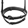 Muserolle combinée en cuir tanné végétal Equestro