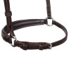 Muserolle allemande en cuir tanné végétal Equestro