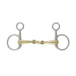 Mors Baucher cuivre double brisure Umbria
