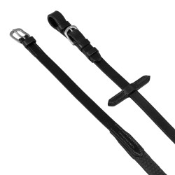 Rênes cuir et caoutchouc Acavallo