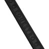 Rênes en cuir et caoutchouc noir Equestro