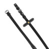 Rênes caoutchouc à grip Equestro
