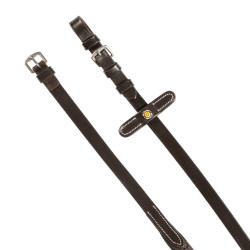 Rênes caoutchouc à grip Equestro