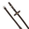 Rênes caoutchouc à grip Equestro