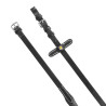 Rênes caoutchouc Magna avec grip 5/8 Equestro