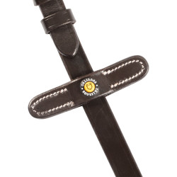 Rênes caoutchouc Magna avec grip 5/8 Equestro