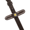 Rênes caoutchouc Magna avec grip 5/8 Equestro