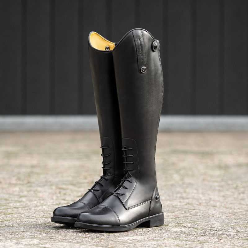 Bottes d'équitation Julia Junior larges QHP