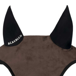 Bonnet anti-mouches en suède Sublime Acavallo