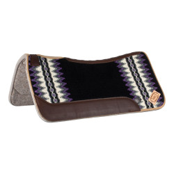 Tapis de selle Western feutre et laine Pool's