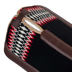 Tapis de selle Western feutre et laine Pool's