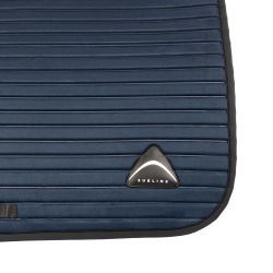 Tapis de selle de saut en daim à rayures