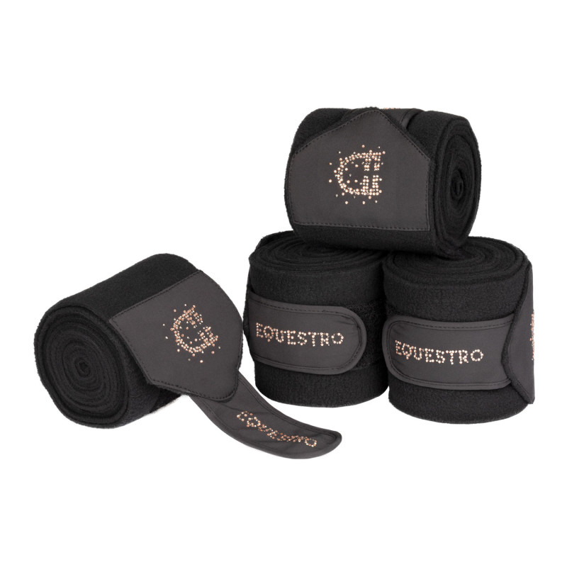 Bandes de polo avec strass Equestro